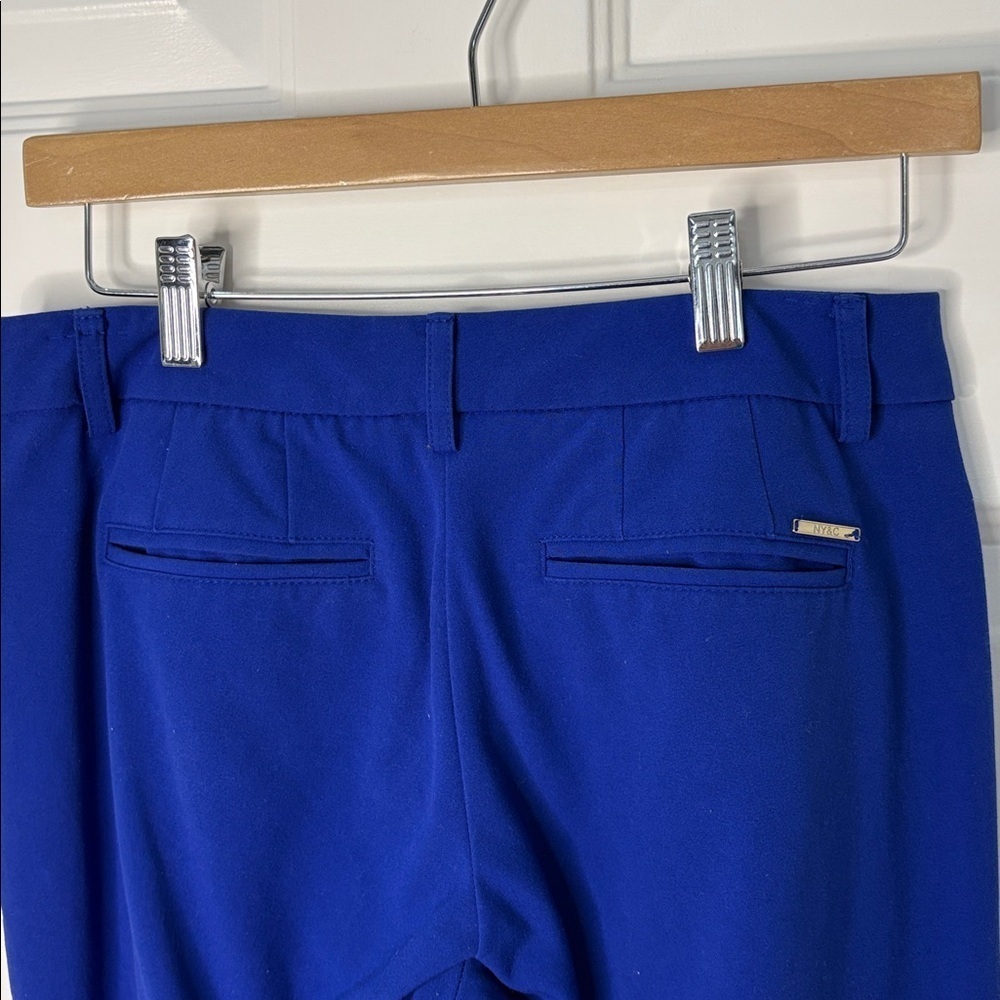 New York & Company Royal Blue Flare Pants. 0 Average - Picture 5 of 14